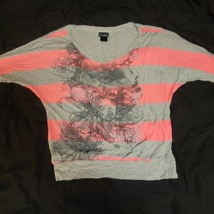 Pink/Grey Floral (Sm) Daytrip Shirt
